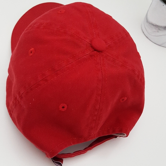 Puma❤Red Cotton Cap/Hat W/ Curved Brim Adjustable Size - Picture 5 of 10